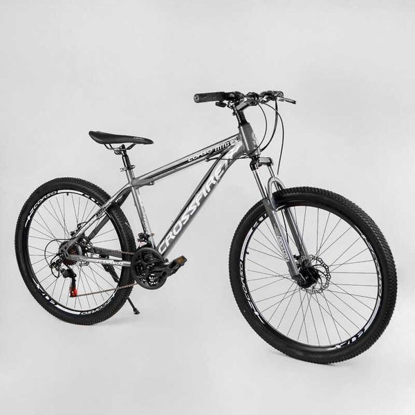 Велосипед дорослий спортивний 27.5" Corso Crossfire чорно-червоний TK-27539 фото 2
