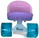 Классический пенниборд для девочек с подсветкой колес серии Pastel Лиловый цвет фото 6