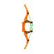 Игрушечный лук с мишенью серии "Air Storm" - BULLZ EYE оранжевый, 3 стрелы, мишень фото 2