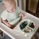 Детские гибкие эластичные ложечки 2 шт 6м+ Babyono серый и оливковый фото 3