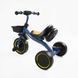 Детский трехколесный велосипед 10" Best Trike колеса EVA стальная рама световые и звуковые эффекты синий укр BS-45602 фото 3