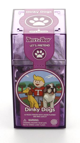Ігровий набір з тваринами COG Dinky Dogs 16 предметів + ігрова поверхня T091 фото 1