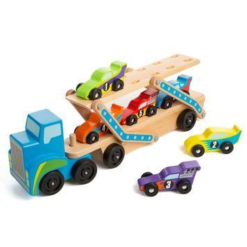 Деревянный мегатягатель автомобилей Melissa&Doug MD12759 фото 1