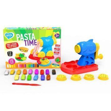 Набор теста для лепки ОКТО Lovin'do "Pasta Time" 15 стиков и давилка 41195 фото 1