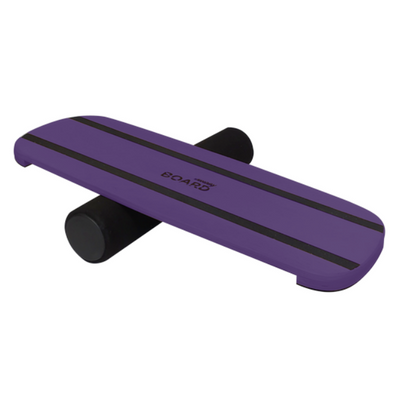 Деревянный балансборд SwaeyBoard форма Standart Classic с ограничителями фиолетовый до 120 кг фото 1
