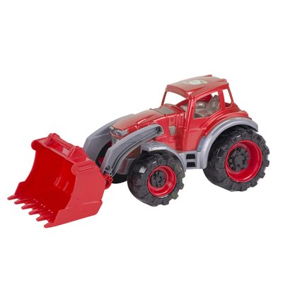 Игрушечный трактор - погрузчик Орион Техас 37 см красный 308 фото 1