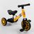 Дитячий триколісний велосипед - трансформер Best Trike EVA колеса, функція біговела оранжевий 71616 фото 1