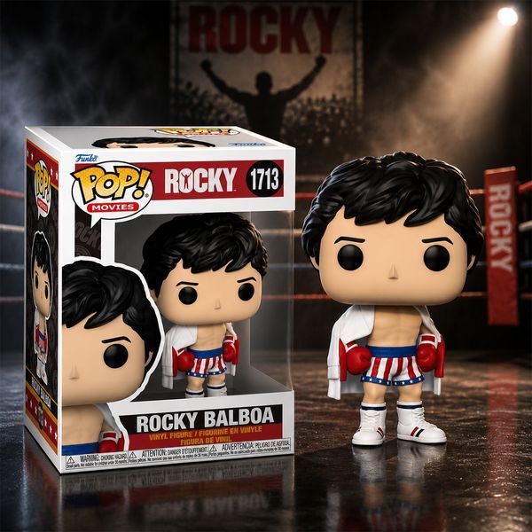 Игровая фигурка FUNKO POP! Рокки 4 Рокки Бальбоа 10,8 см 83548 фото 3