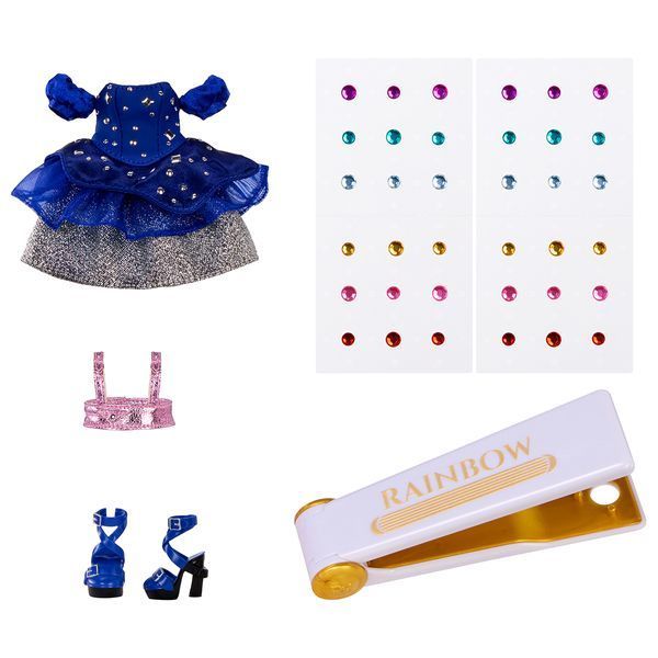 Кукла Rainbow High Be Dazzling Женевьева 28 см с набором для декора 597810 фото 7