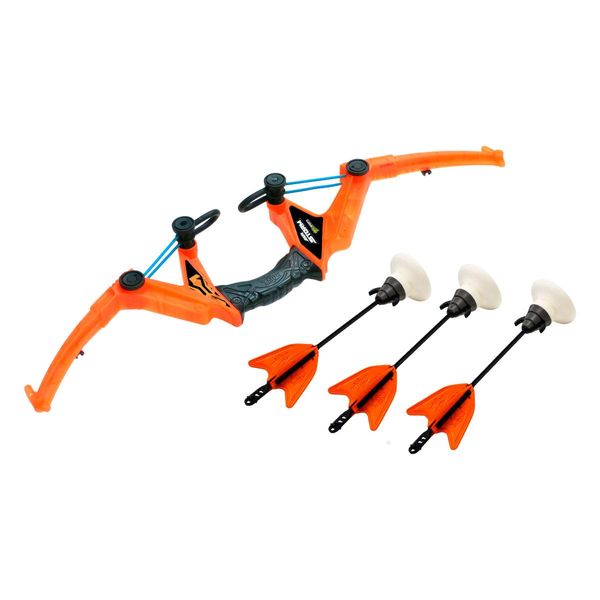 Іграшковий арбалет зі стрілами на присосках серії "Air Storm" помаранчевий, 3 стріли фото 3