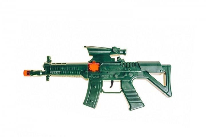 Іграшковий автомат-тріскачка Golden Gun M16 801 фото 2