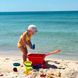 Большой набор для игры с песком и водой ТЕЛЕЖКА МАНГО (11 предметов) фото 4