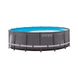 Каркасный круглый бассейн Intex 30079 л 610х122 см лестница, песочный насос-фильтр, подстилка, тент фото 3