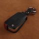 Кожаный чехол для ключа зажигания автомобиля Opel (Опель) черный 2 кнопки фото 9