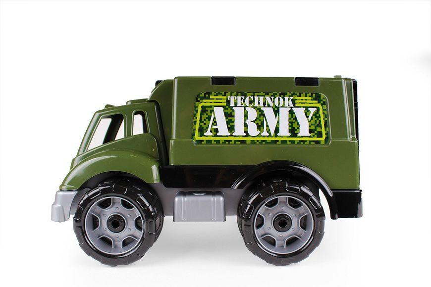 Іграшковий військовий автомобіль ТехноК 32 см хакі 5965 фото 3