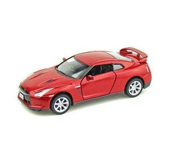 Колекційна машинка Kinsmart Nissan GT-R, металева, масштаб 1:36, червона KT5340W фото 1