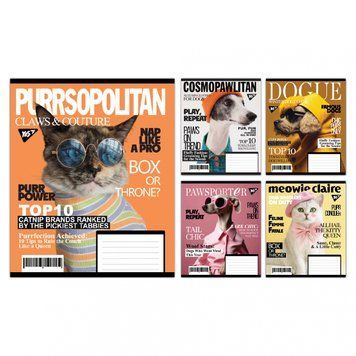 Набір учнівських зошитів Yes Animal's fashion формат А5, 36 арк. в лінійку 15 шт. 767784 фото 1