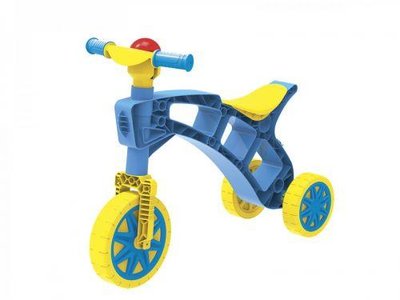 Дитяча машинка-каталка ТехноК Ролоцикл синій 3831 фото 1