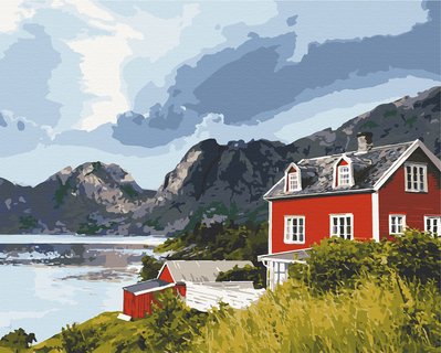 Картина за номерами Art Craft "Фіорди Норвегії" 40х50 см 10569-AC фото 1