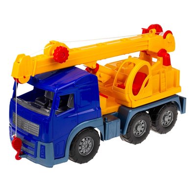 Іграшковий автокран Colorplast Акрос 50 см синій 0572 фото 1