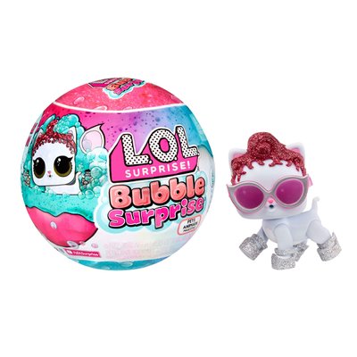 L.O.L. SURPRISE! Игровой набор - сюрприз с куклой в яйце серии "Color Change Bubble Surprise" Питомец с аксессуарами фото 1