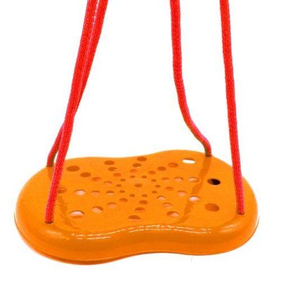 Дитяча підвісна гойдалка-тарзанка Maximus пластикова помаранчева 5373 фото 1