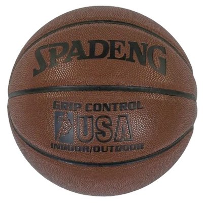 Баскетбольний м'яч №7 Spadeng PU коричневий С 40289 фото 1