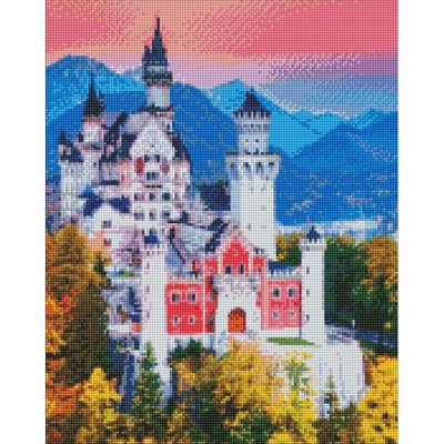 Алмазна мозаїка Ідейка "Казкова Німеччина" 40х50 см AMO7464 фото 1