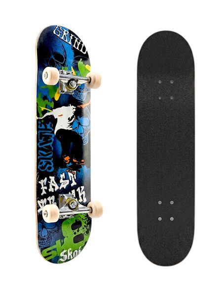 Дитячий скейтборд для початківців Scale Sports Grind 78&times;19,5 см клен ABEC-7 до 80 кг фото 2