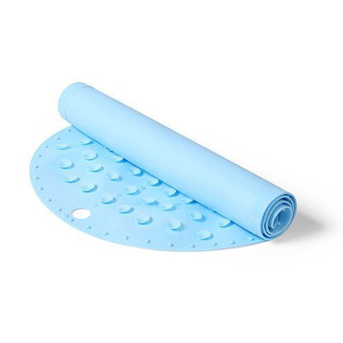 Протиковзкий килимок для ванни 70x35 на присосках Babyono блакитний фото 2