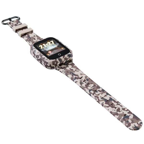 Дитячий водонепроникний GPS годинник MYOX MX-72BRW (4G) камуфляж з відеодзвінком фото 8