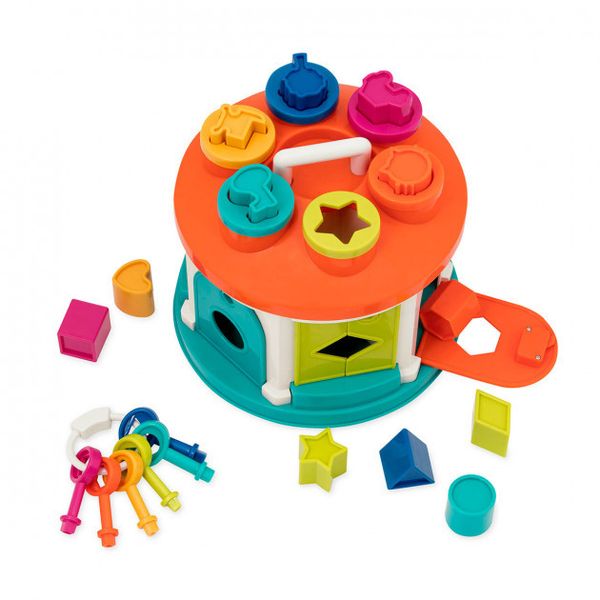Розвиваюча дитяча іграшка сортер - Розумний Будиночок (12 форм) BT2580Z фото 4