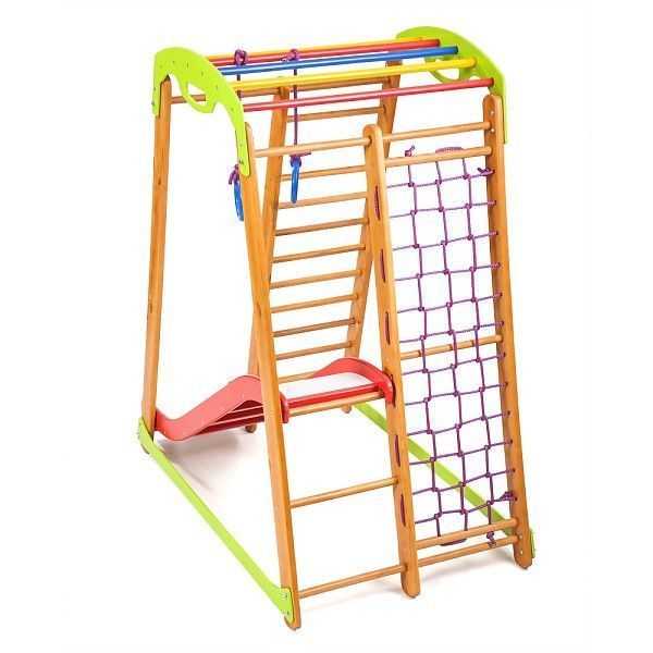 Дитячий спортивний куточок Кроха 2 Plus 1 SportBaby для дому (6 елементів) фото 4