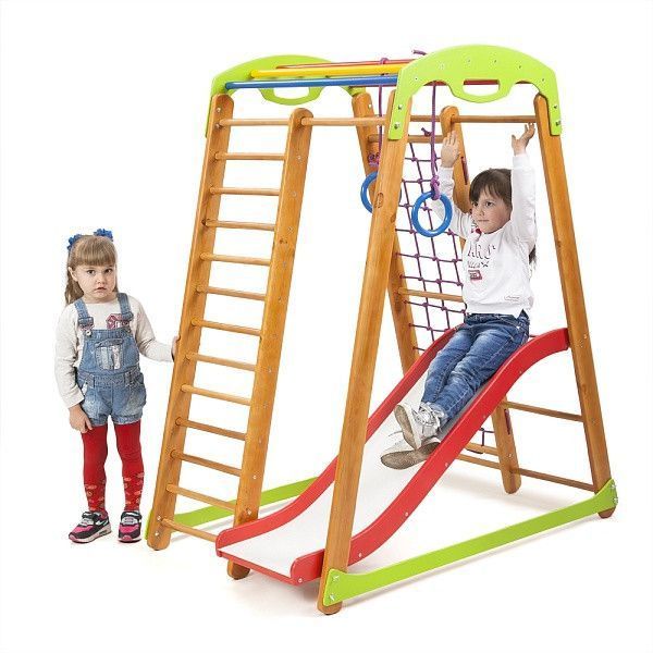 Дитячий спортивний куточок Кроха 2 Plus 1 SportBaby для дому (6 елементів) фото 6