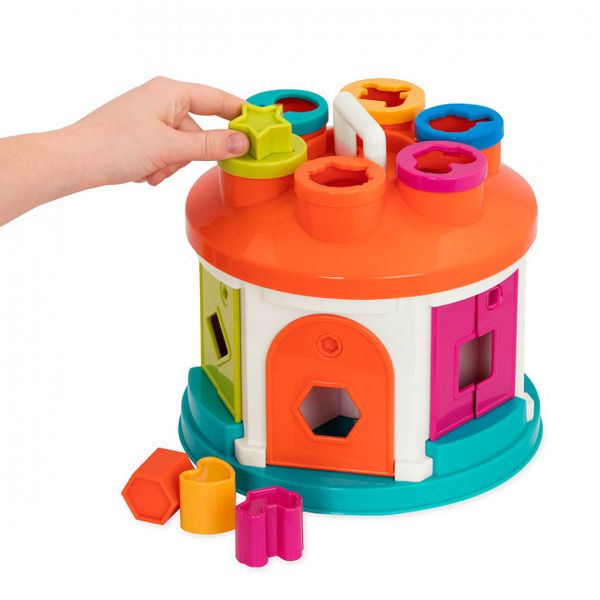 Розвиваюча дитяча іграшка сортер - Розумний Будиночок (12 форм) BT2580Z фото 8
