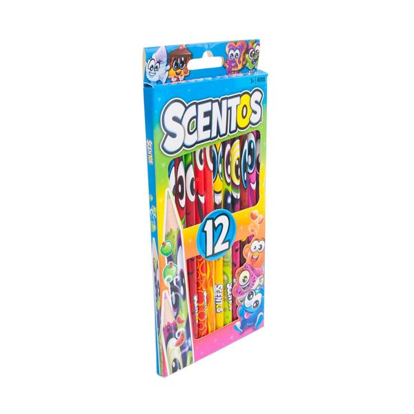 Набір ароматних олівців Scentos - ФАНТАЗІЯ (12 кольорів) фото 2