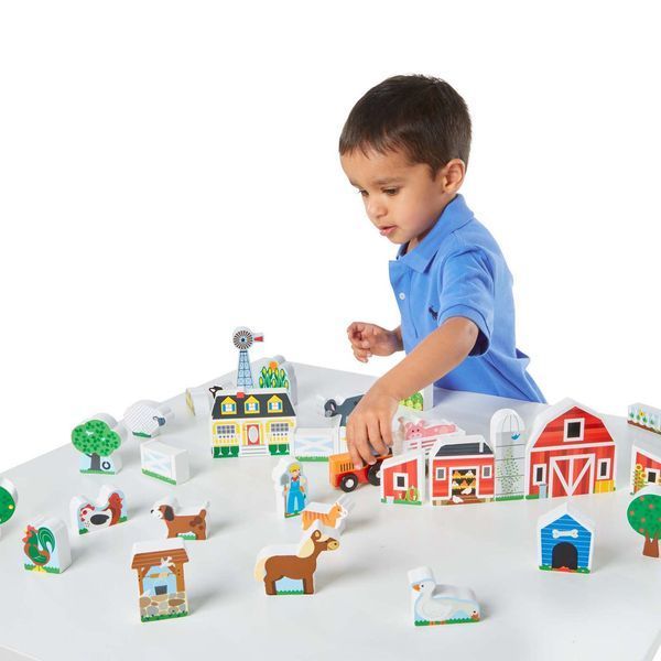 Деревянный набор "Ферма и трактор" Melissa&Doug MD14800 фото 6