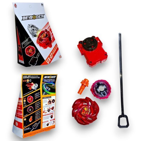 Бейблейд X Феникс Руддер (Beyblade X Phoenix Rudder) сезон 2 стиль атака UX-07 фото 4