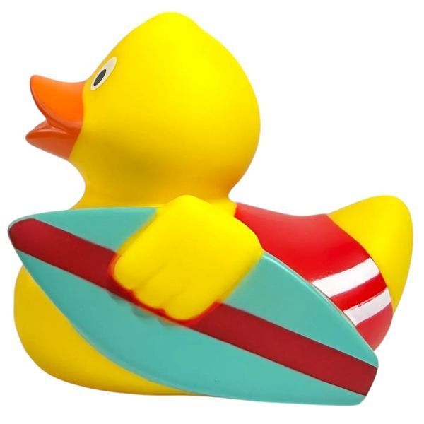 Стильна тематична гумова качечка FunnyDucks "Серфінгист" L1335 фото 5