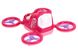 Іграшковий пластиковий квадрокоптер на коліщатках ТехноК 26 см рожевий 7976 фото 2