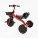 Детский трехколесный велосипед 10" Best Trike колеса EVA стальная рама световые и звуковые эффекты красный укр BS-44105 фото 3