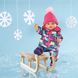 Лялькове вбрання BABY BORN серії "Deluxe" - Снігова зима (куртка, штани, шапочка, чобітки на пупса 43 см) фото 4
