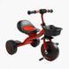 Детский трехколесный велосипед 10" Best Trike колеса EVA стальная рама световые и звуковые эффекты красный укр BS-44105 фото 1