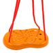 Детская подвесная качель-тарзанка Maximus пластиковая оранжевая 5373 фото 1