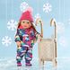 Лялькове вбрання BABY BORN серії "Deluxe" - Снігова зима (куртка, штани, шапочка, чобітки на пупса 43 см) фото 6