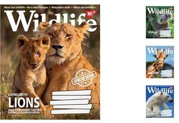 Набір учнівських зошитів Yes Wild life формат А5, 18 арк. в клітинку 25 шт. 765836 фото 1