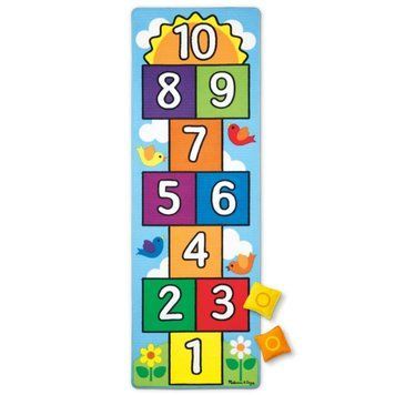 Напольный игровой коврик для игры в Классики 200х70 см Melissa&Doug MD19402 фото 1