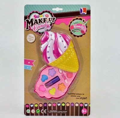 Набір дитячої косметики "Sweet Make-Up Candy" у футлярі (6 тіней, помада) 70635B фото 1