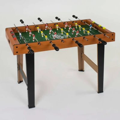 Игровой стол "Настольный футбол" на штангах со счетами деревянный с ножками 1090 фото 1