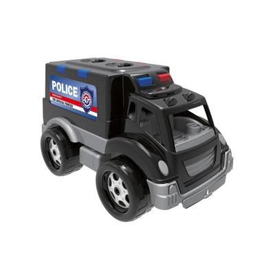 Іграшкова вантажівка ТехноК "Поліція" 33 см чорна 4586 фото 1